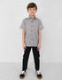 KIDS RADEN SHORT SLEEVE SHIRT (PURE WHITE)